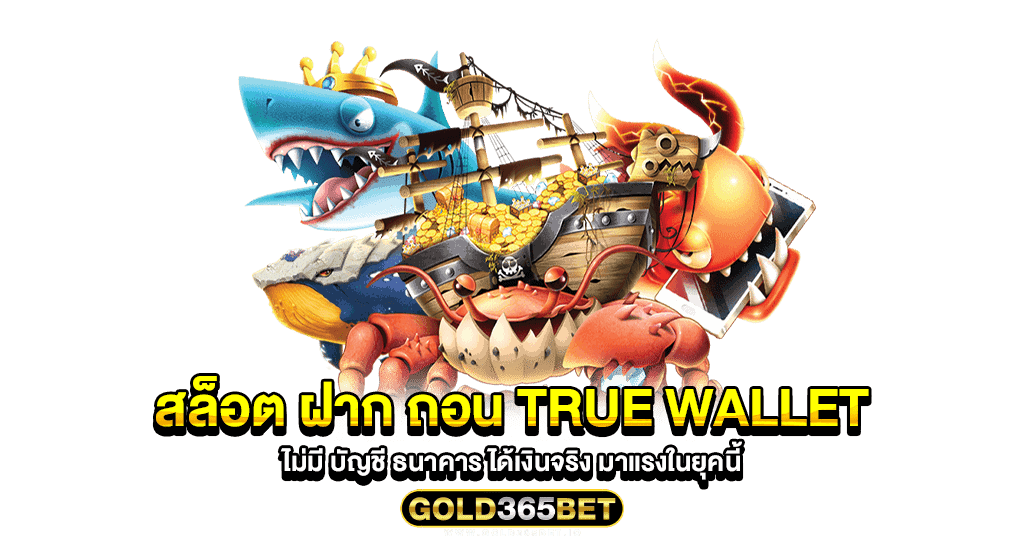 สล็อต ฝาก ถอน true wallet ไม่มี บัญชี ธนาคาร ได้เงินจริง มาแรงในยุคนี้